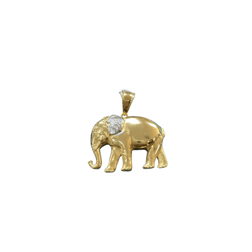 PENDENTIF ÉLÉPHANT 3D 03cm Or 18 carats (750/1000)