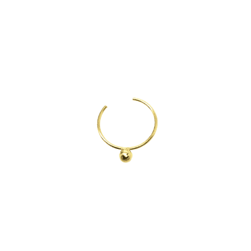 PIERCING NEZ CERCLE + BOULE Or 18 Carats (750/1000)