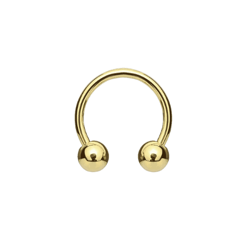 PIERCING SMILEY Or 18 Carats (750/1000)