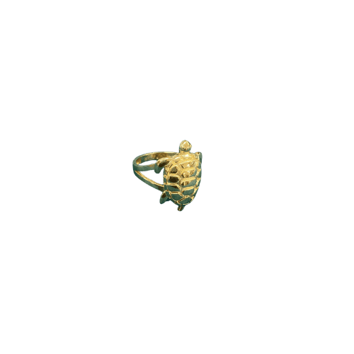 BAGUE 3D TORTUE Or 18 Carats (750/1000)