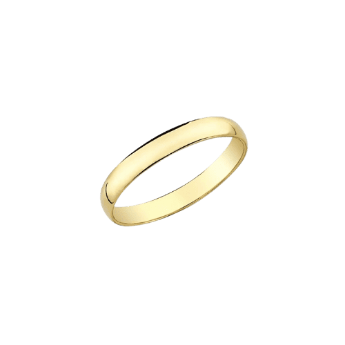 ALLIANCE LISSE 3 ORS Or 18 Carats (750/1000)