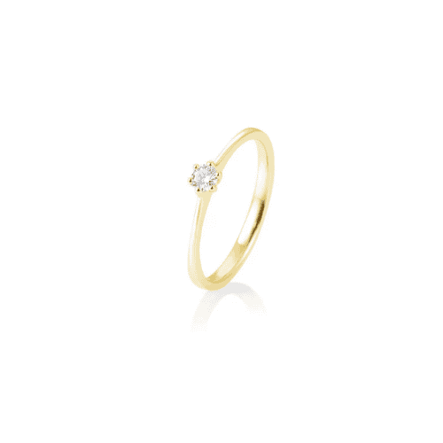 BAGUE SOLITAIRE AVEC PIERRE Or 18 Carats (750/1000)