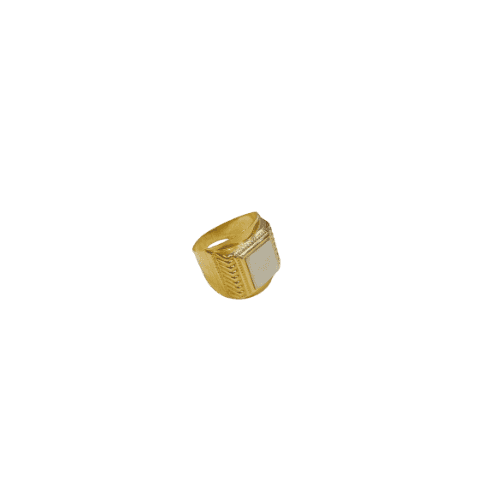 CHEVALIÈRE OR BLANC/ORJAUNE Or 18 Carats (750/1000)