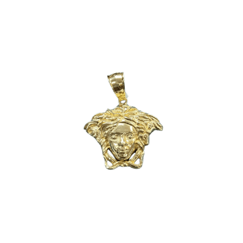Pendentif Médusa 2cm – Or 18 carats (750/1000e)
